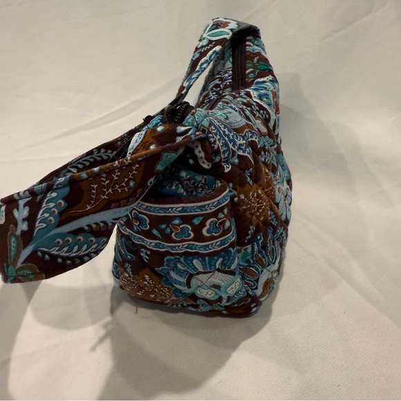 Vera Bradley Maggie Small Tote Shoulder Bag Retired Java Blue Pattern - Picture 3 of 7
